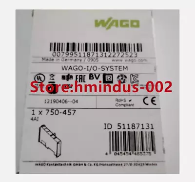 NEW IN WAGO 750-457 Buscoupler DeviceNet Module PLC Adapter 750457 • $258