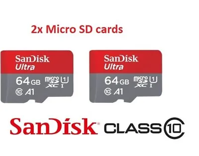 SanDisk 64GB Ultra Micro SD Flash SDXC Memory Card • $12.99