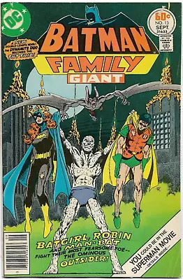 Batman Family#13 Fn 1977 Dc Bronze Age Comics • $3