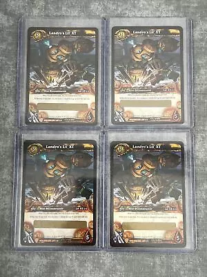 Lot Of 4 WORLD OF WARCRAFT LANDRO'S LIL XT Loot Card Unscratched 1/3 TCG WOW • $39.99