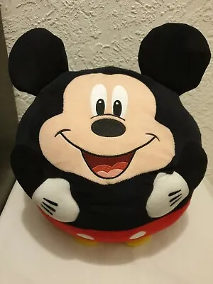 £8 • Buy LARGE 12  X 12  ROUND MICKEY MOUSE TY SOFT TOY BEANIE BALL 