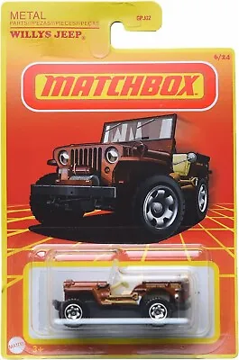 Matchbox Metal 1943 Willys Jeep® BROWN METALLIC • $4