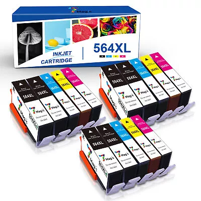 15 PK Printer Ink Cartridges For HP 564XL 564 XL Photosmart 6510 6520 7510 7520  • $16.95