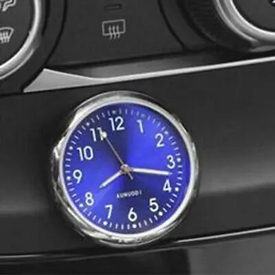 £4.64 • Buy Pocket Small Mini Luminous Quartz Analog Watch Stick-On For Car  Clock BEST