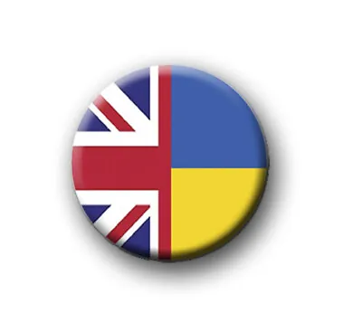 £1.29 • Buy UK UKRAINE FLAG 1” / 25mm Pin Button / Badge / World / War / Russia / Support