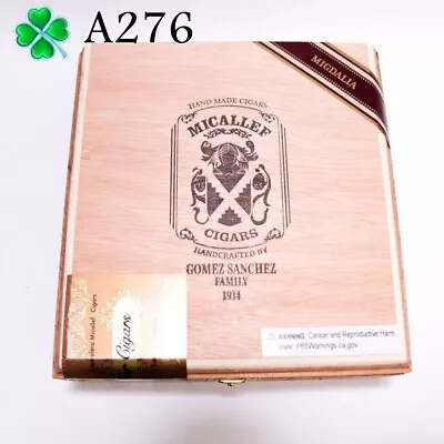 Micallef Corona Extra Habano Empty Wood Cigar Box 7  X 6.5  X 2.25  A276 • $5.55