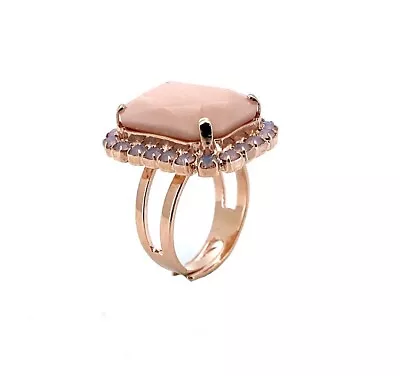 Ring By Mariana My Treasures Coll. Lovely Alabaster And Opal Swarovski Crystals • $80