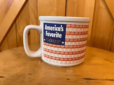 Campbells Soup America's Favorite Coffee Cup Mug 1998 Dishwasher Microwave Safe • $15