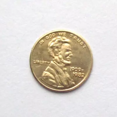 1909-1982 14k Gold Mini Lincoln Cent • $39.95