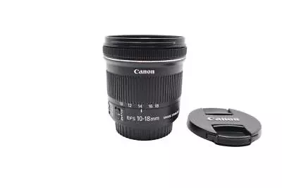 Canon 10-18mm Wide-Angle Lens F4.5-5.6 IS STM Stabilised Excellent REFURB. • £145