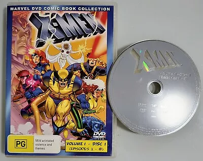 X-Men Volume 1 Marvel DVD Comic Collection - DVD Region 4 - Free Postage  • $7.90