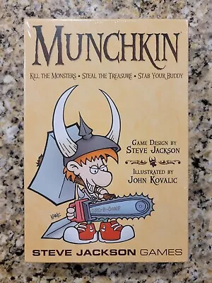 Munchkin Original Card Game 1st Edition 31st Printing Steve Jackson (Sealed) • $15.99