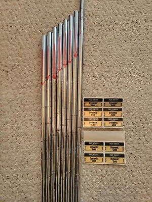 True Temper Dynamic Gold R400 3-pw +1/4 .355 Spine Aligned Shafts New Pulls!! • $109