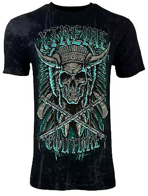 Xtreme Couture By Affliction Men's T-shirt Wanderer Skull Biker S-6XL • $24.99