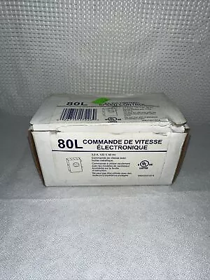 Broan 80L Electronic Variable Speed Control 120V 60HZ NOS Open Box • $10