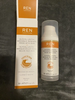 £7 • Buy REN Glycol Lactic Radiance Renewal Mask With AHA 50ml BRAND NEW RRP £40