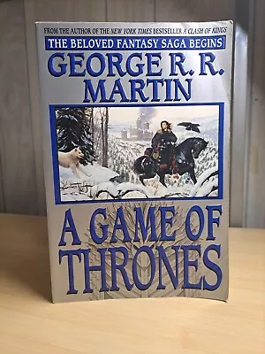 A Game Of Thrones 2002 LARGE FORMAT First Edition Paperback By George RR Martin  • $34.99