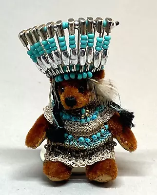 £25 • Buy World Of Miniature Bears  Chief Running Bear  #764 - Tina Richardson - 1998