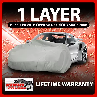 1 Layer Car Cover - Soft Breathable Dust Proof Sun UV Water Indoor Outdoor 1912 • $33.95