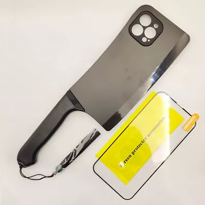 $11.40 • Buy Funny Kitchen Knife Machete Phone Case W Tassel For IPhone 14 13 12 11 Pro Max X