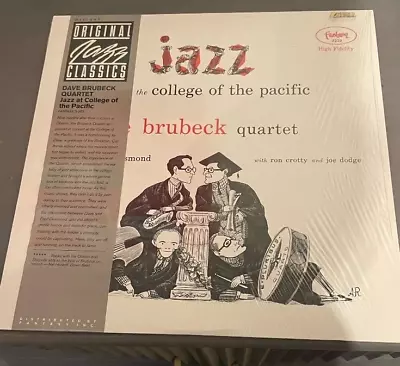 Dave Brubeck Quartet Jazz At College Of The Pacific (Vinyl LP EX/NM 1983F3223 • £14.50