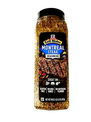 McCormick Grill Mates Montreal Steak Seasoning 29 Oz (822 G) Exp 05/2025 • $18