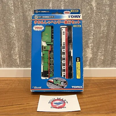 TOMIX N Scale TOMYTECH Thomas & Friends Henry Red EXPRESS COACH 93805 Motor OK • $315