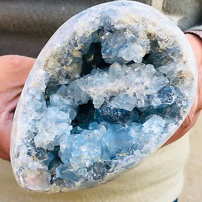 6.48LB  A++++Natural Beautiful Blue Lapis Lazuli Crystal Cave Mineral Samples • $0.99