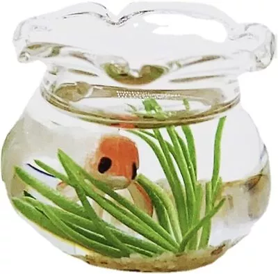 Dollhouse Fish Tank 1:12 Scale Miniature Resin Accessories For Garden Scene • $12.85