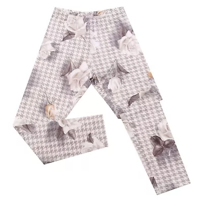 6532AC Leggings Bimba Girl MONNALISA Multicolor Cotton Pant Kid • $94.25