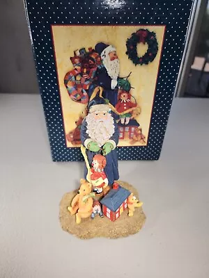 Lang & Wise Classic Santa & Friends Figurine Ellen Stouffer 1998 IOB First Ed. • $19.99