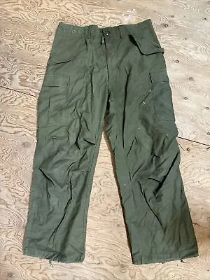 Vietnam War M1965 Medium Long Pant Collectible US Cold Weather ￼￼￼ • $125