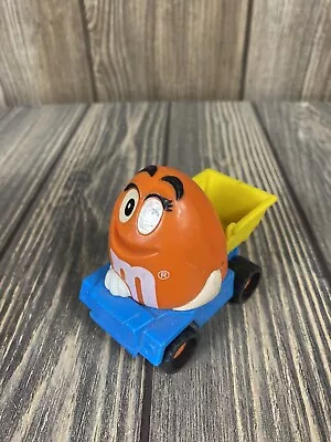 Burger King M&M Dump Truck Kids Meal Candy Toy Mars 1997 Orange Blue Yellow G • $7.49