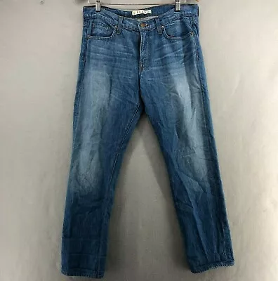 J.Brand Slouchy Boyfriend Amalfi Jeans Size 27 Blue Denim Medium Wash Comfort • $4.99