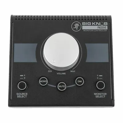 £73.29 • Buy Mackie Big Knob Passive Monitor Controller
