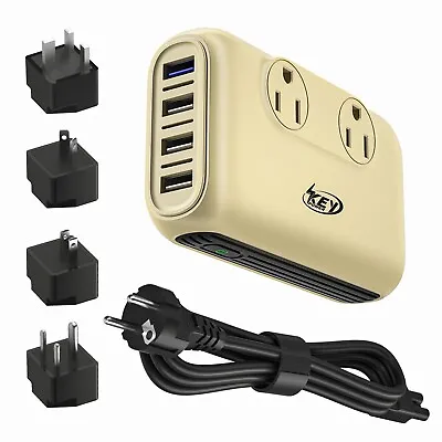 200W Step Down Power Adapter Voltage Converter For 110V Products In 220V Country • $28.49