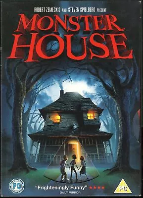 Monster House DVD 2006 Animated Horror Humor Region 2 UK New Sealed • $9.99