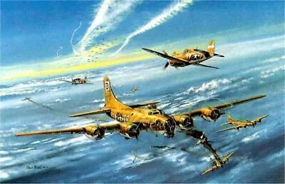 ROBERT BAILEY Masters Of The Air CLASH OVER HASELEUNNE 100th Bomb Group **RARE** • $2995