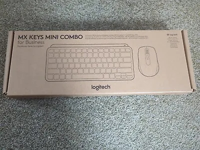 Logitech MX Keys Mini Combo For Business Wireless Keyboard And Mouse • £114.99