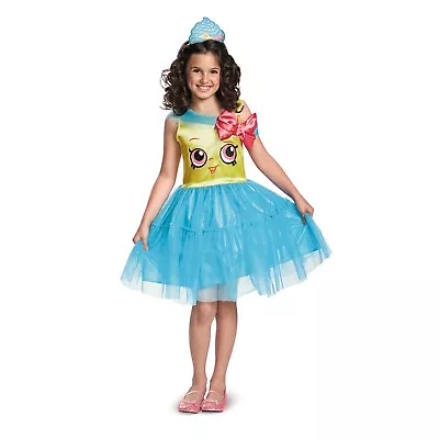 $15.99 • Buy Shopkins Cupcake Queen Girl's Halloween Costume Child Size 4-6X Small #5169