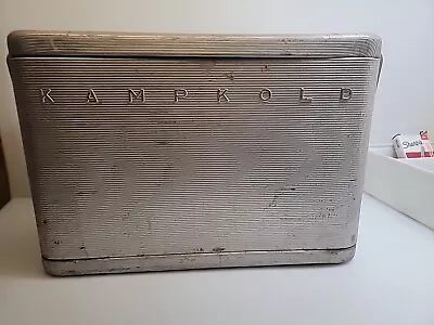 Vintage Kampkold Aluminum Ice Chest Cooler • $124.95