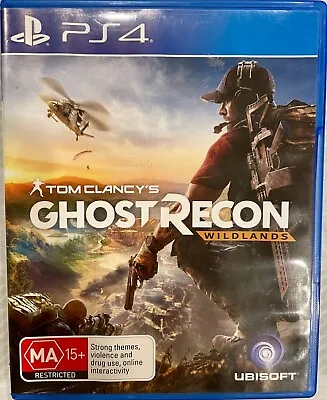 Tom Clancy's Ghost Recon: Wildlands PS4 Very Good Condition FREE Postage • $17