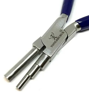 £7.99 • Buy 3 Step Wrap N Tap Pliers Jewelry Bail Making Wires Looping Tool (4,6,8mm)