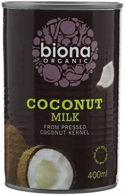 Biona Organic Coconut Milk 400 Ml Pack Of 6 • £15.80