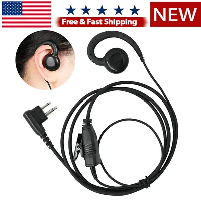 PTT Swivel Earpiece For Motorola RDM2070D RMU2080 RMV CLS1110 CP200 BPR40 Radio • $10.98