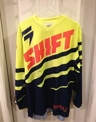 *chad Reed*signed*autographed*jersey*shift*mx Assault*adult*l*coa*supercross* • $279