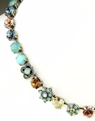 Mariana Handmade Swarovski Leaf 3076 Necklace 812 Opal • $205