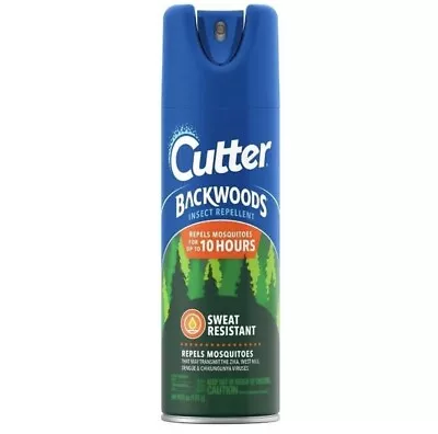 Cutter 6 Oz. Backwoods Aerosol Mosquito And Insect Repellent Spray • $9.99