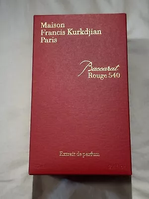 Maison Francis Kurkdjian Baccarat Rouge 540 Extrait 2.4/70ml  • $300