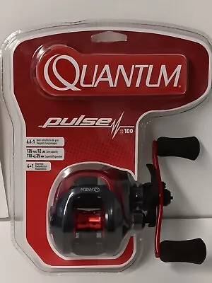 Quantum PULSE Size 100 5-Bearing 6.6:1 Gear Ratio Fishing Reel PL100SA BRAND NEW • $37.99